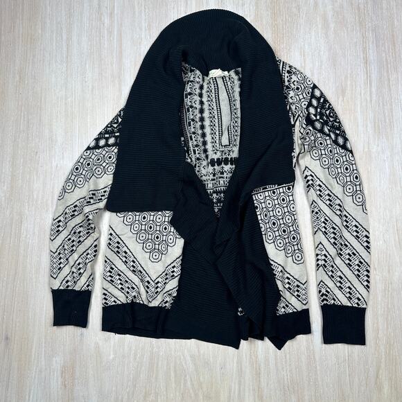 Urban Outfitters Staring at Stars Tribal Print Open Front Cardigan Sweater Small - Picture 13 of 13